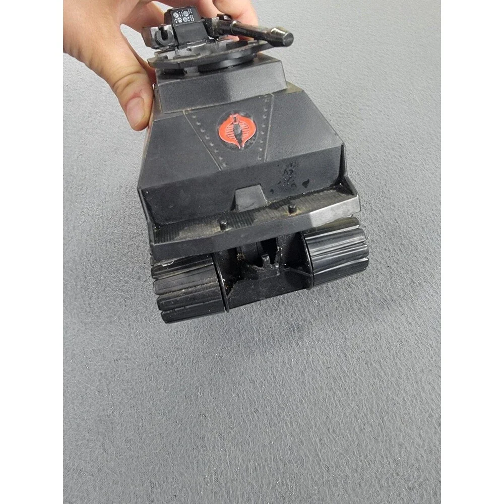 Vintage 1983‎ GI Joe Cobra H.I.S.S. Tank Vehicle Hasbro Black Classic Figure Toy